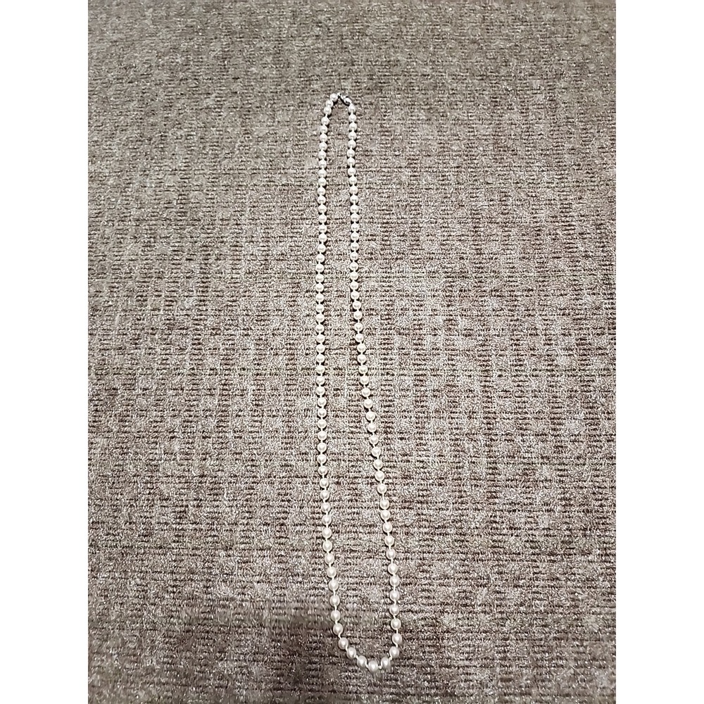 faux pearl necklace‎ vintage
